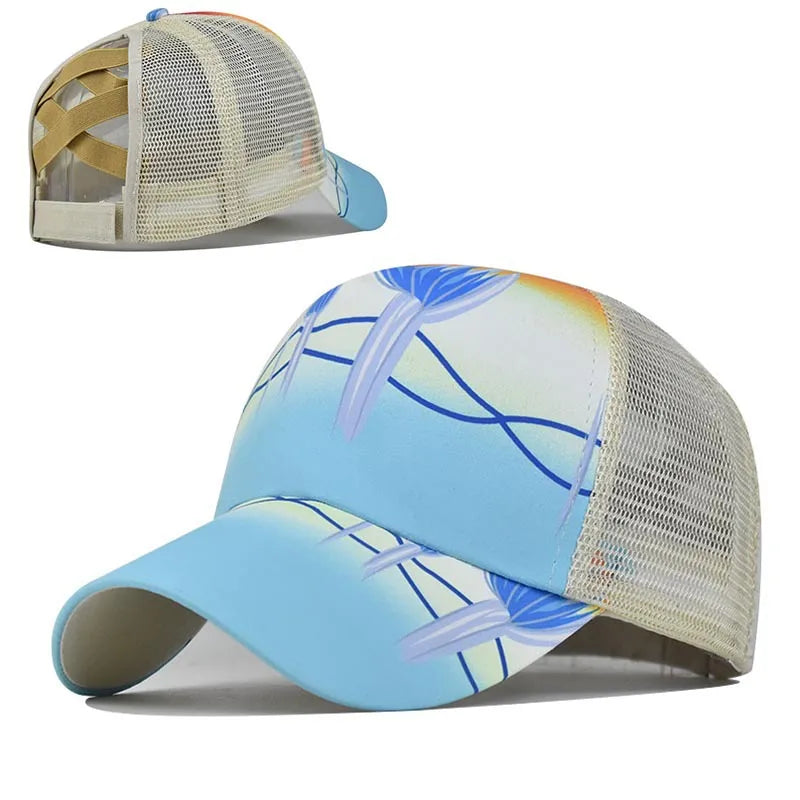 Unisex Basic Printing Curved Eaves Baseball Cap