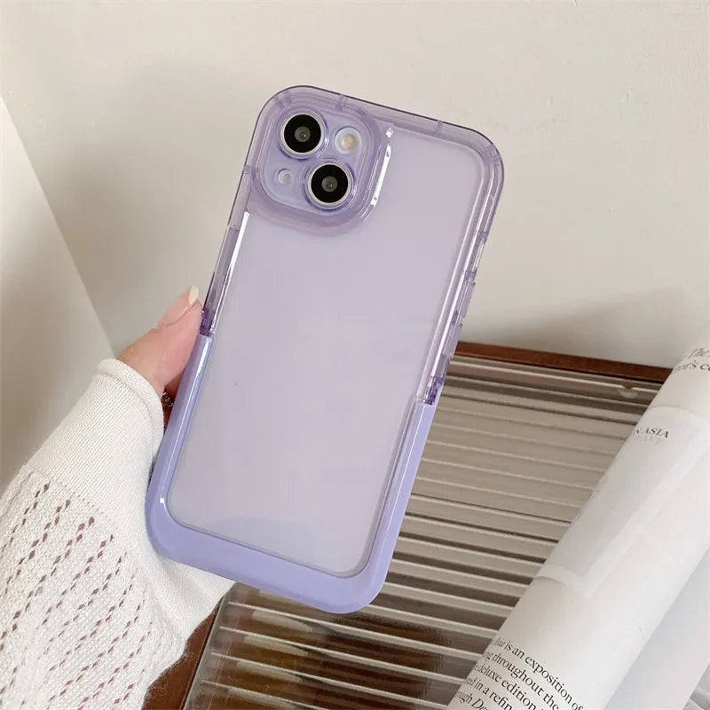 tpu Solid Color Basic Simple Style Phone Cases Phone Accessories