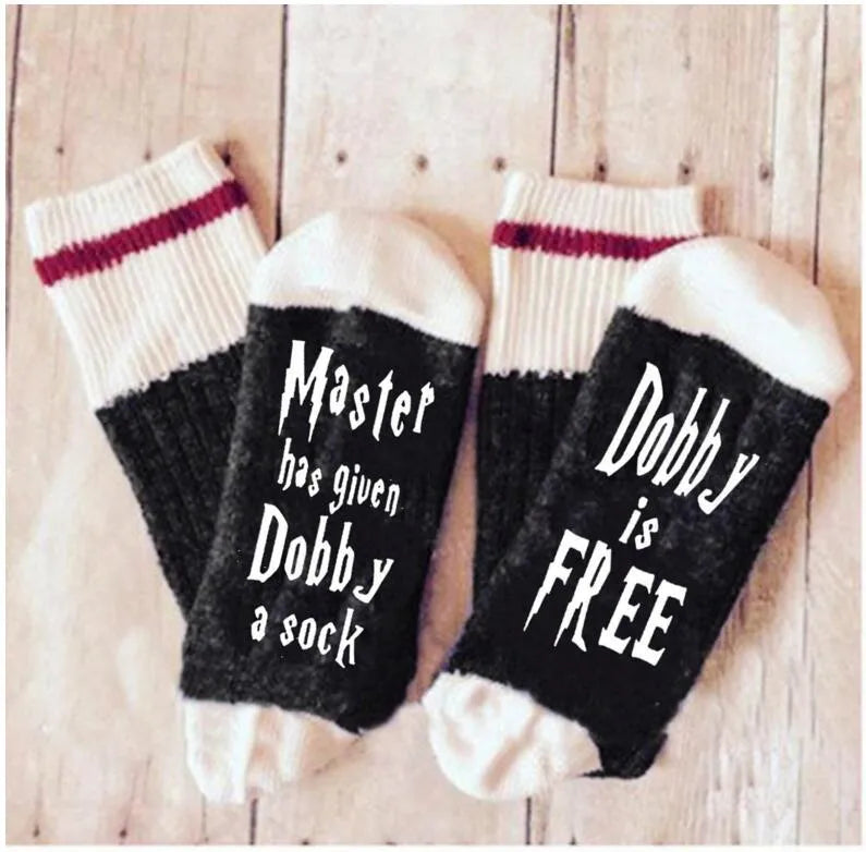 unisex casual letter cotton blending jacquard socks ankle socks