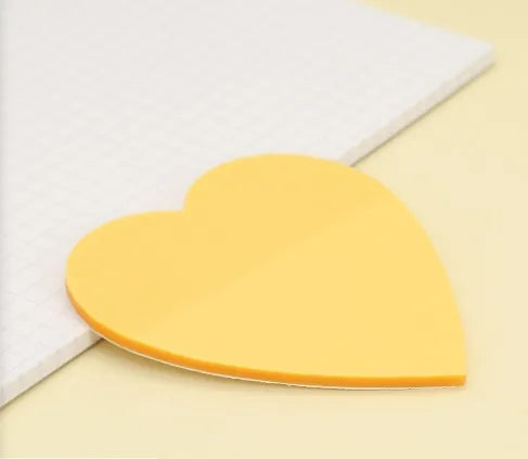 1 set solid color learning paper cute sticky note