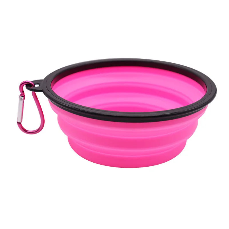 simple style plastic solid color pet tableware