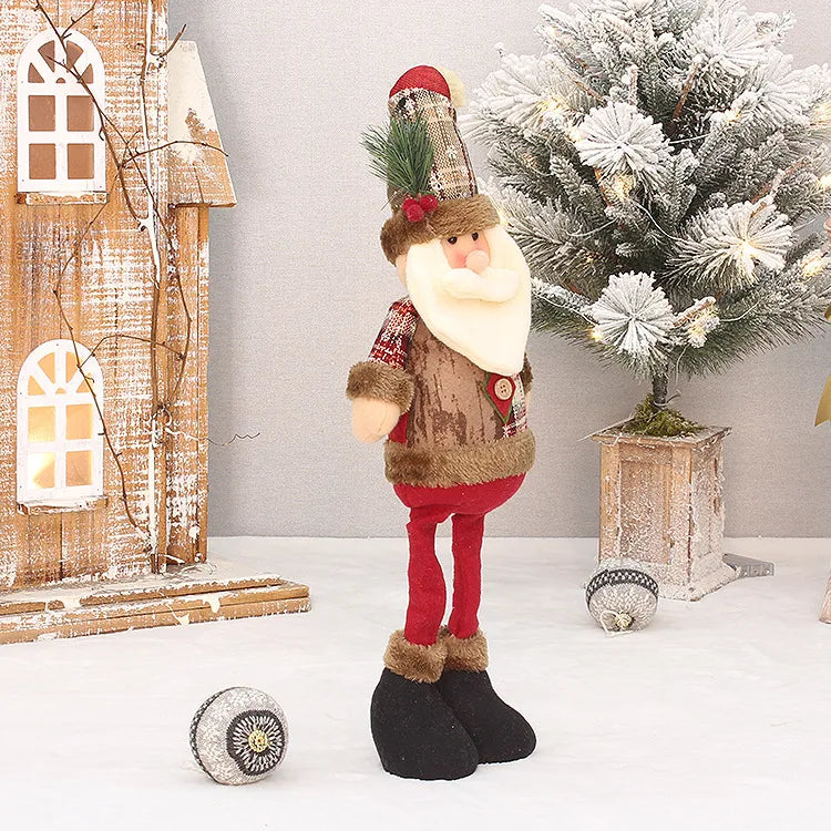 Christmas Fashion Snowman Elk Cloth Nonwoven Party Ornaments