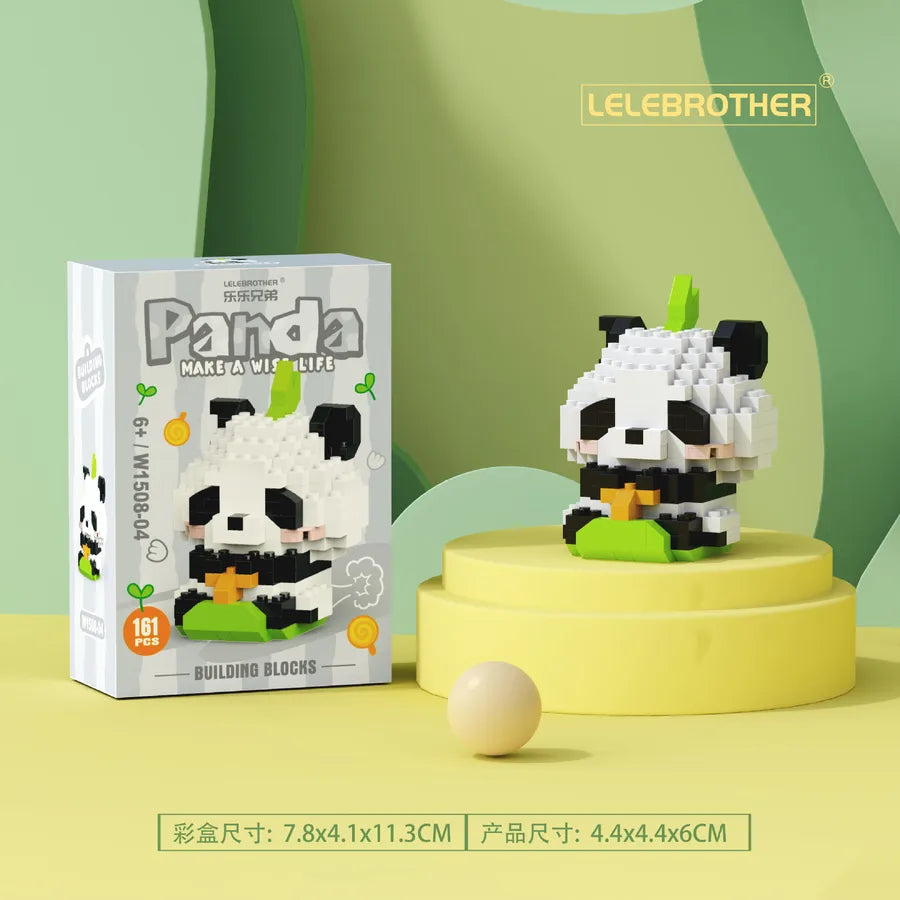 Kids(7-16Years) Children Unisex Panda ABS Building Toys Learning & Education Toys