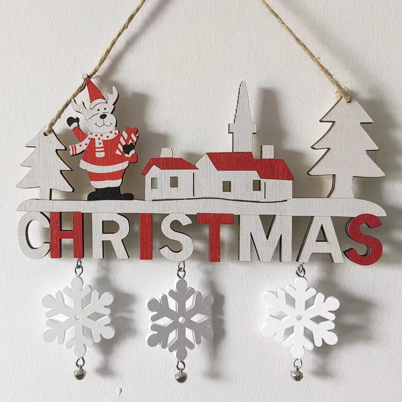 Christmas Simple Style Letter Wood Party