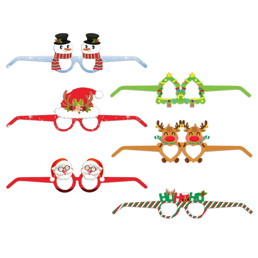Christmas Casual Cute Christmas Tree Santa Claus Snowman Party