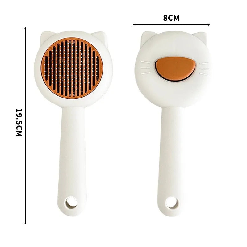 basic stainless steel plastic solid color pet accessories
