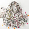 Women's Elegant Leopard Polyester Scarf