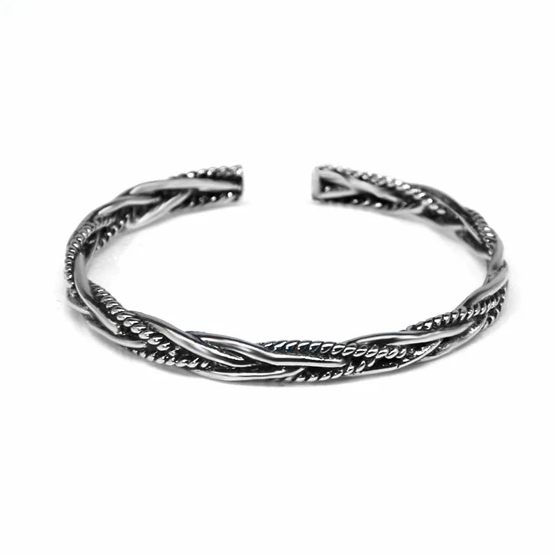 fashion geometric alloy plating men's bangle 1 piece