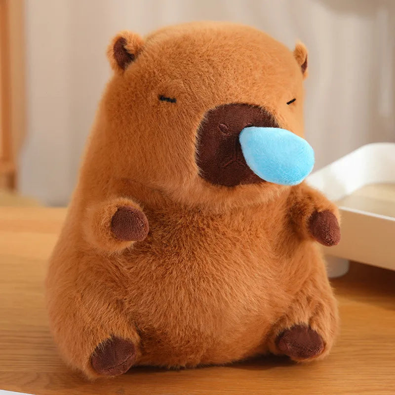 Trendy Capybara Plush Toy Cute Birthday Gift Children's Stuffed Animal Doll Transforming Plushie PP Cotton Material