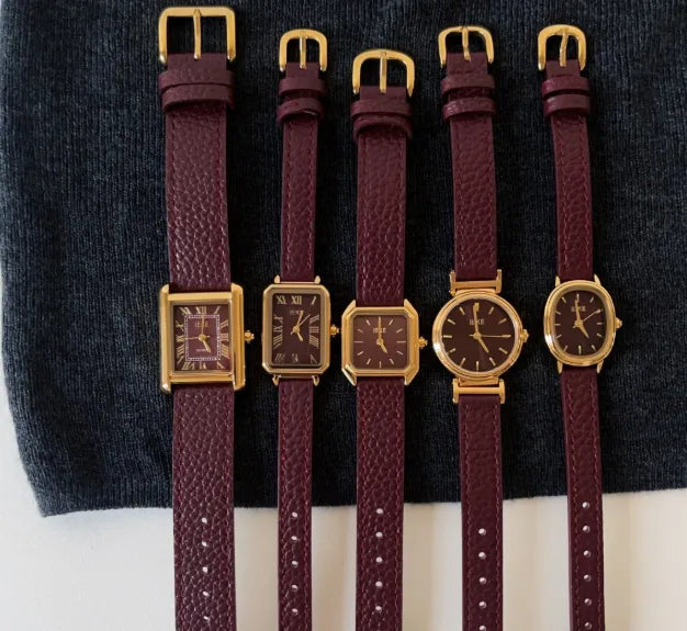 Retro Classic Style Geometric Buckle Quartz Watch Women's Watches