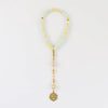 Classical Handmade Round Knot Alloy Glass Wholesale Rosary Bracelets