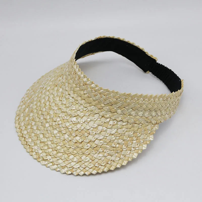 Women's Simple Style Solid Color Big Eaves Sun Hat