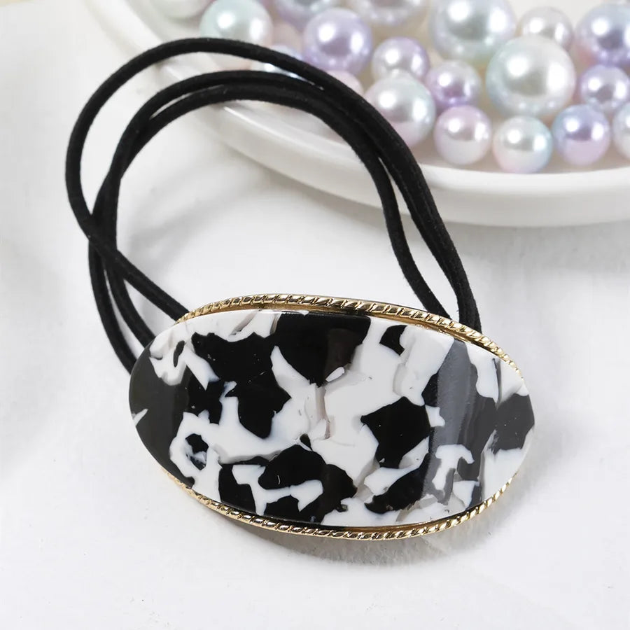 Elegant Women's Geometric Plastic/Resin Hair Tie