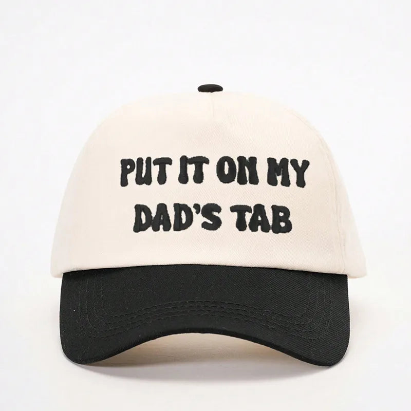 Unisex Casual Elegant Lady Letter Curved Eaves Baseball Cap
