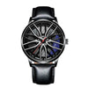 Casual Solid Color Single Folding Buckle Quartz Men's Watches