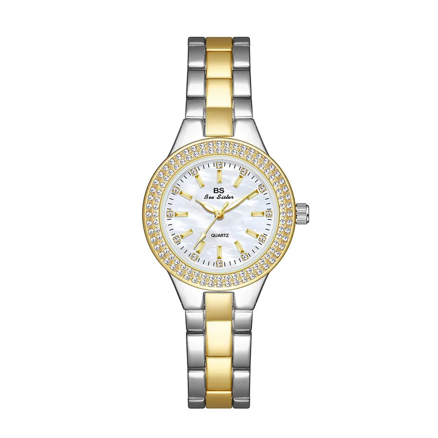 Simple Style Classic Style Solid Color One Piece Buckle Quartz Women's Watches