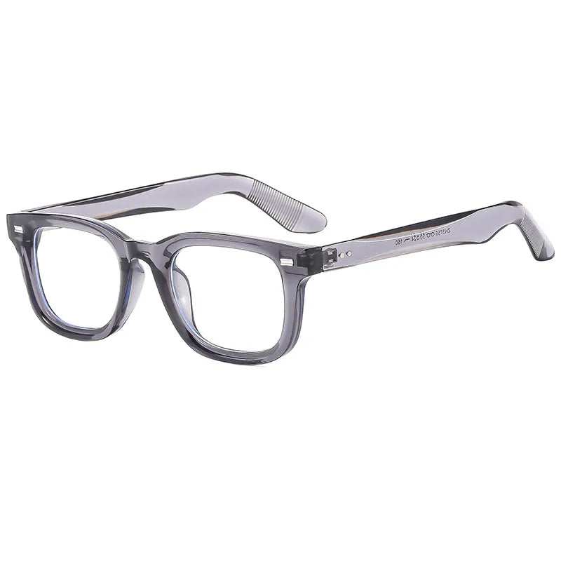 Streetwear Geometric Ac Square Full Frame Glasses
