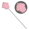 Casual Elegant Cake 304 Stainless Steel Silica Gel Cake testing probes 1 Piece