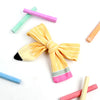 New Back-To-School Season Pencil Bow Hairpin Back-To-School Season Children's Hair Accessories Pencil Cotton Hair Accessories
