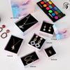 1 piece fashion solid color paper jewelry boxes