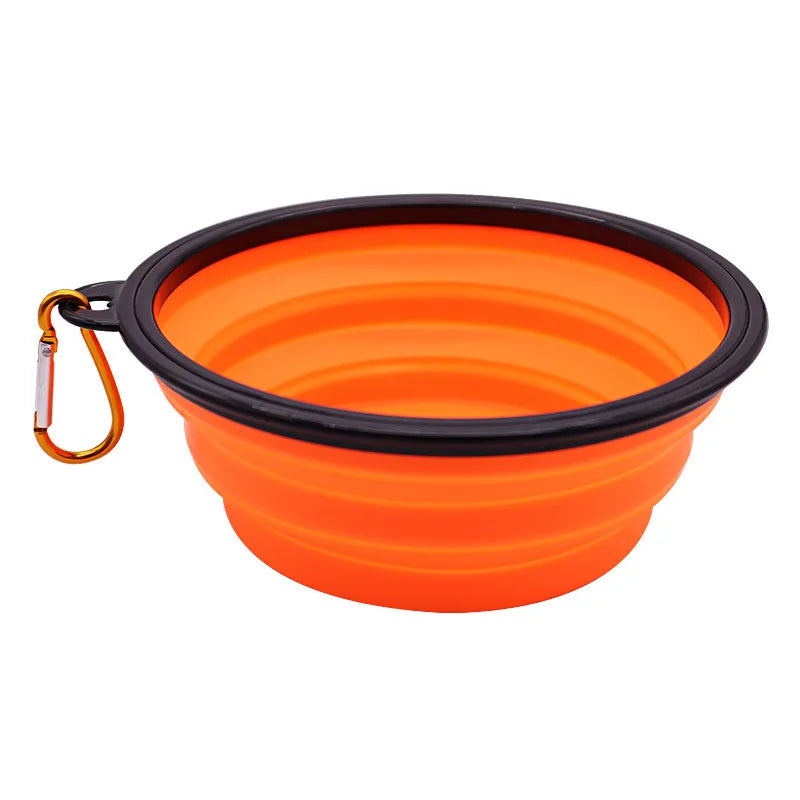 simple style plastic solid color pet tableware