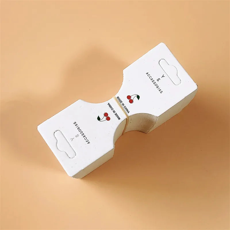 simple style letter paper jewelry packaging bags