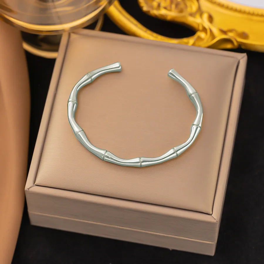 Wholesale Jewelry Elegant Simple Style Geometric Heart Shape 304 Stainless Steel Plating Beaded Chain Paperclip Chain cable chain Bracelets Necklace
