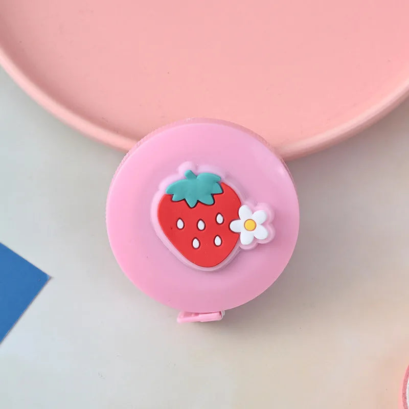 wholesale cartoon fruits mini multifunctional tape measure nihaodropshipping