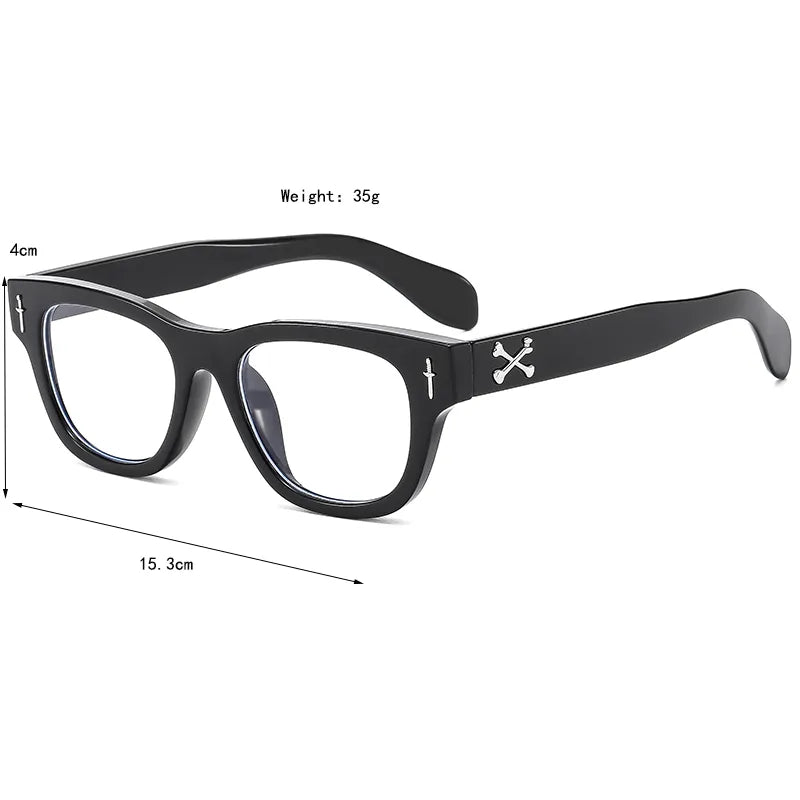 Casual Hawaiian Letter Pc Resin Square Full Frame Women's Sunglasses