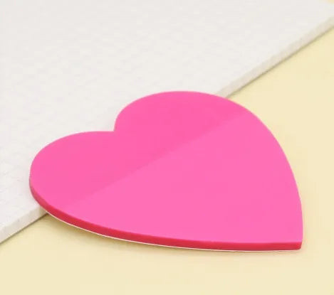 1 set solid color learning paper cute sticky note