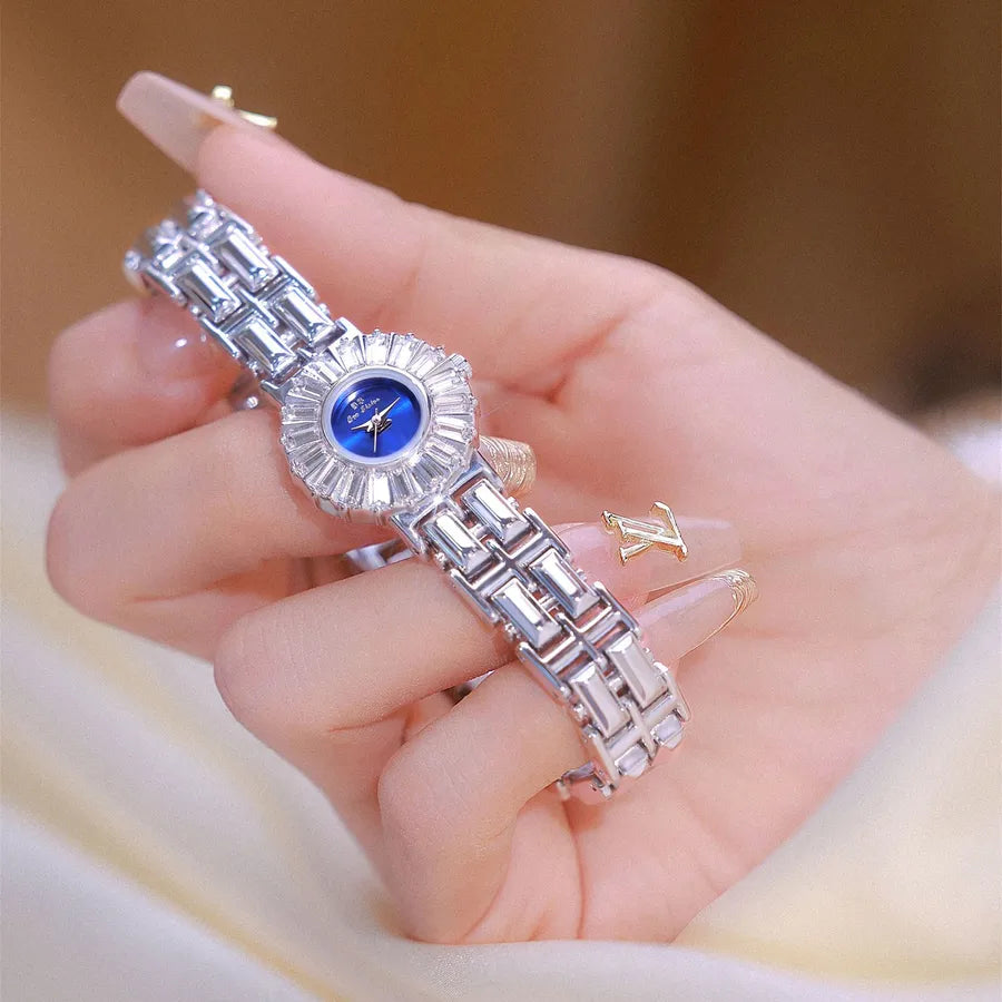 Casual Elegant Lady Solid Color Jewelry Buckle Quartz Watch Women's Watches