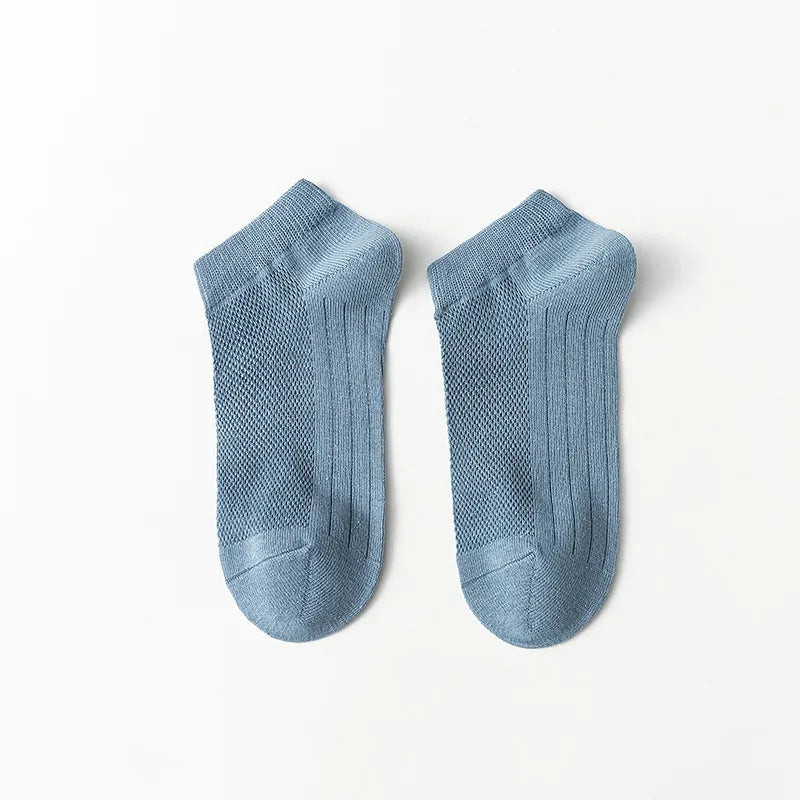 Socks Men's Short Socks Spring and Summer Low-Top Short Socks  Trendy Spring and Autumn Boat Socks Thin Sweat-Absorbing Breathable Men