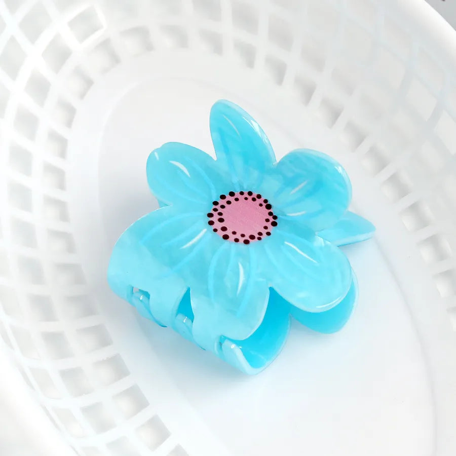 Lady Sweet Women's Flower Acrylic Hair Claws