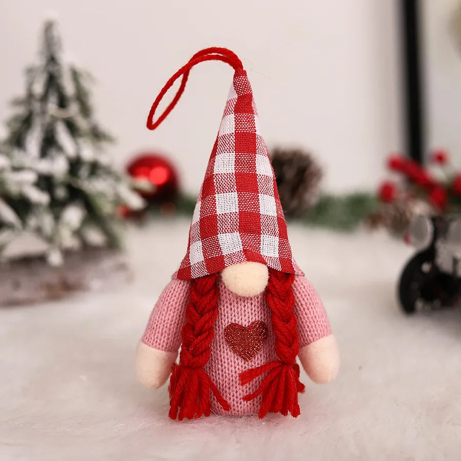 Christmas Valentine'S Day Cute Cartoon Holiday Date Hanging Ornaments