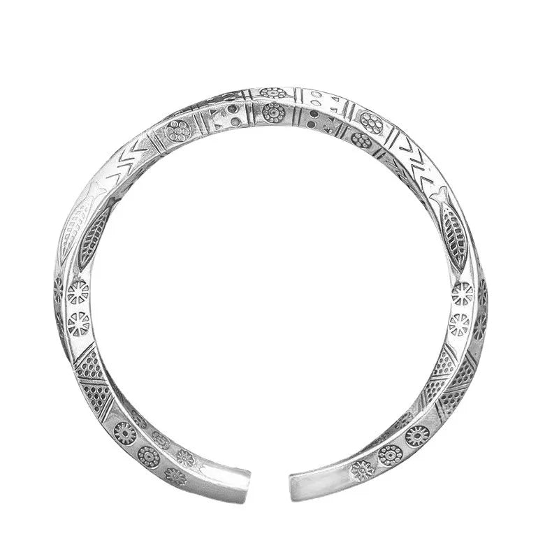 fashion geometric alloy plating men's bangle 1 piece