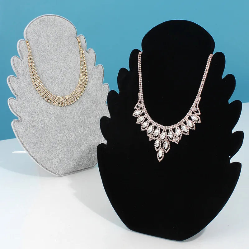 Basic Modern Style Classic Style Flame Density plate Flannel Jewelry Display Jewelry Rack