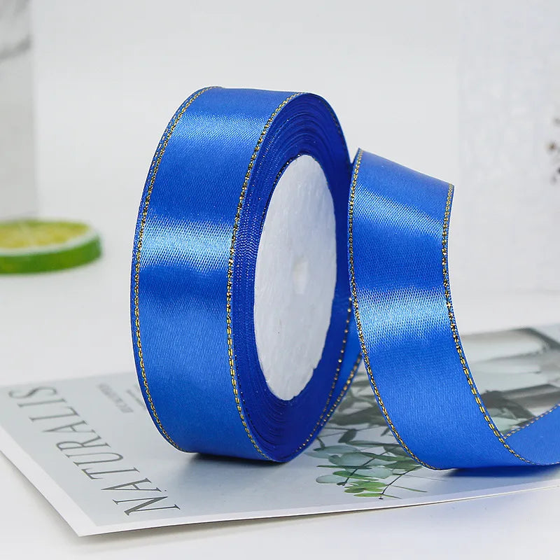 Classic Style Solid Color Polyester Holiday Wedding Birthday Party Supplies Gift Wrapping Supplies 1 Roll