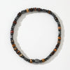 Hot Selling Natural Stone Haematite Spacer Cylindrical Picasso Semi-Precious Stone Men's Beaded Bracelet Bracelet