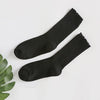 Stacked Socks Women's Japanese Style Autumn and Winter Cotton Thin Women's Socks Solid Color Wood Ear Retro Short Boots Socks