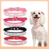1000 All Seasons Simple Style Classic Style Korean Velvet Solid Color Pet Collar