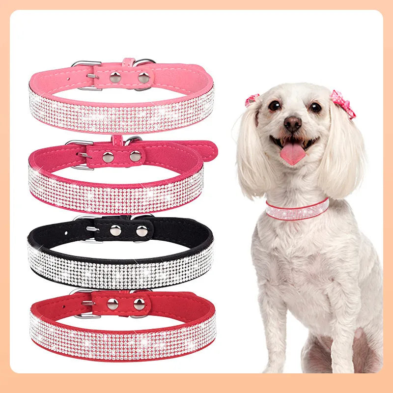1000 All Seasons Simple Style Classic Style Korean Velvet Solid Color Pet Collar