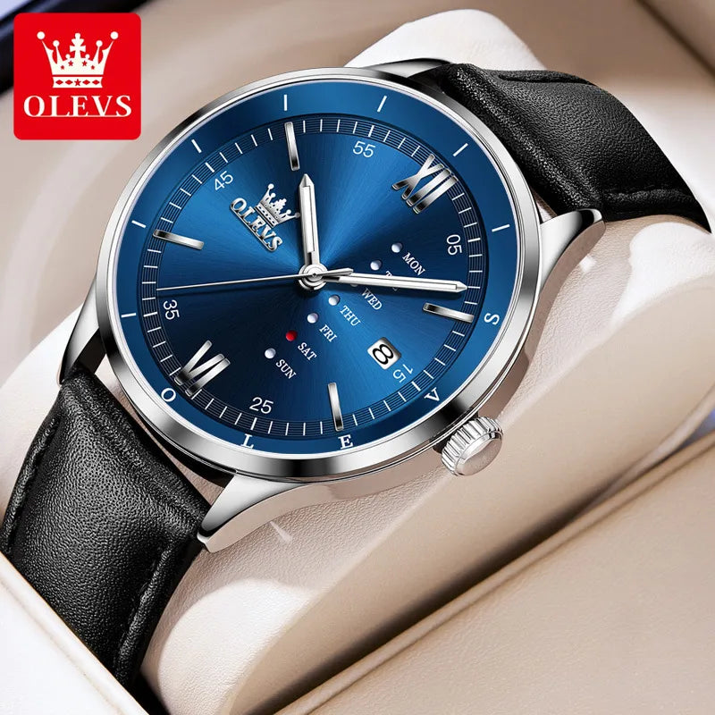 Star endorsement Ouli brand manufacturers wholesale multi-functional business quartz watch luminous trend men's watches