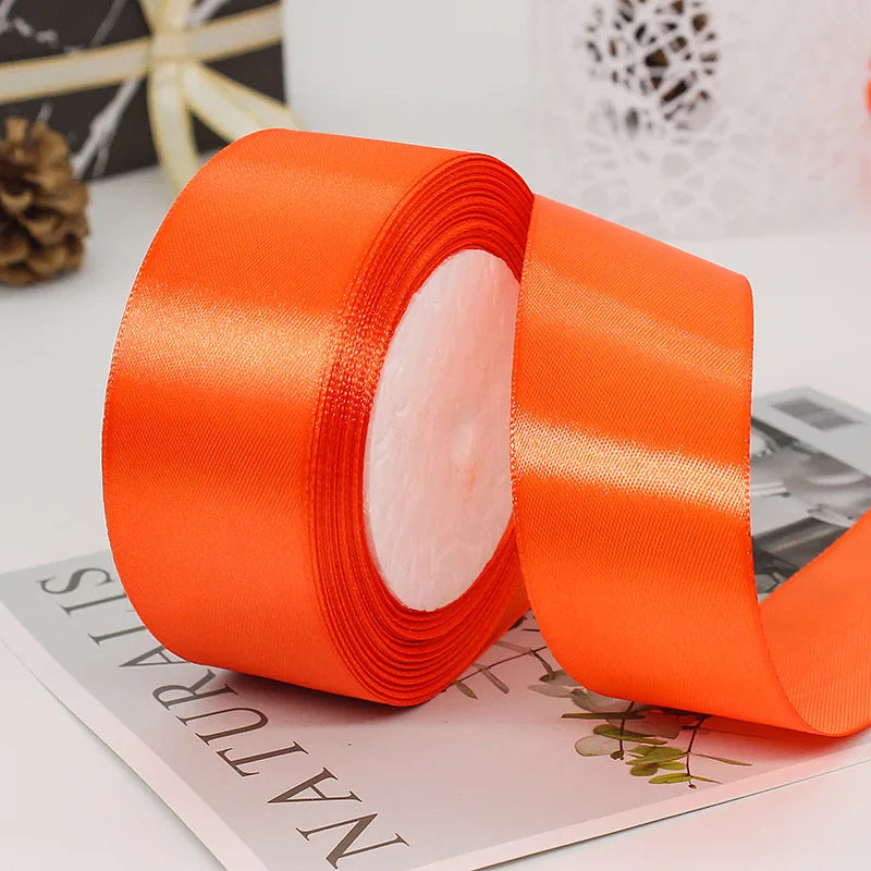 Modern Style Solid Color Polyester Holiday Wedding Birthday Party Supplies Gift Wrapping Supplies 1 Roll