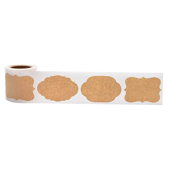 wholesale roll self-adhesive diy baking packaging sticker labels