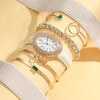 Casual Solid Color Buckle Quartz Women's Watches