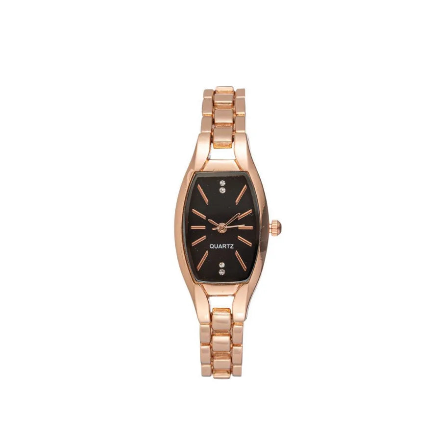 Simple Style Classic Style Solid Color Jewelry Buckle Quartz Watch Women's Watches