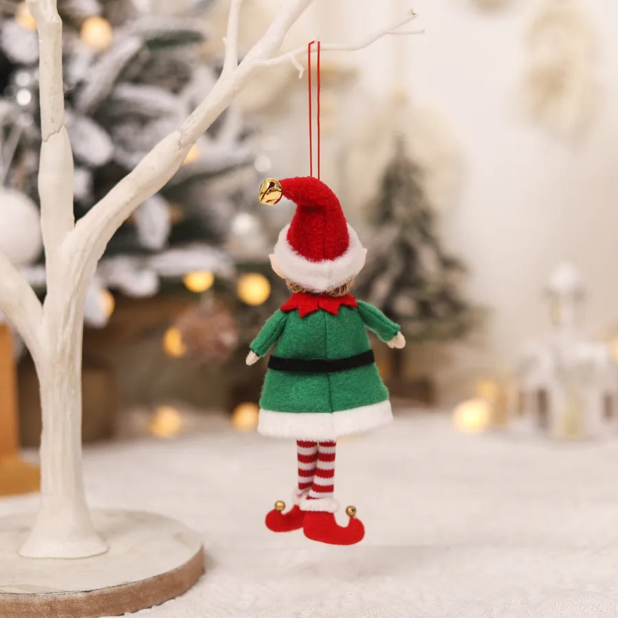 Christmas Pastoral Cartoon Character Indoor Party Hanging Ornaments