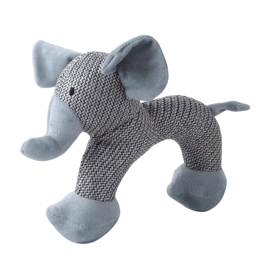 cute cloth animal pet toys