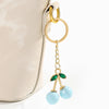 1 Piece Simple Style Cherry Acrylic Women's Bag Pendant Keychain