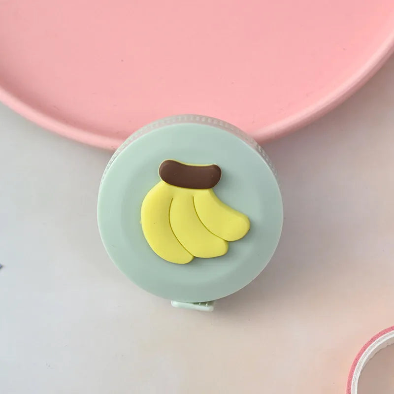 wholesale cartoon fruits mini multifunctional tape measure nihaodropshipping